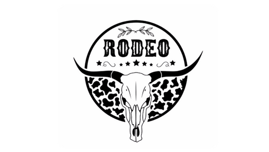 Rodeo With Cow Print